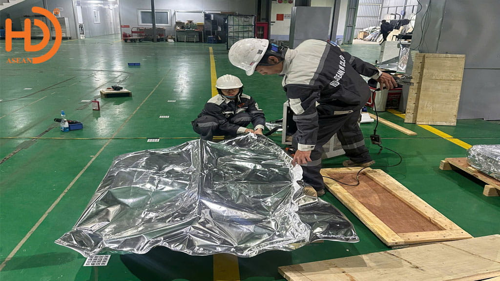 Dịch vụ đóng gói hút chân không máy móc