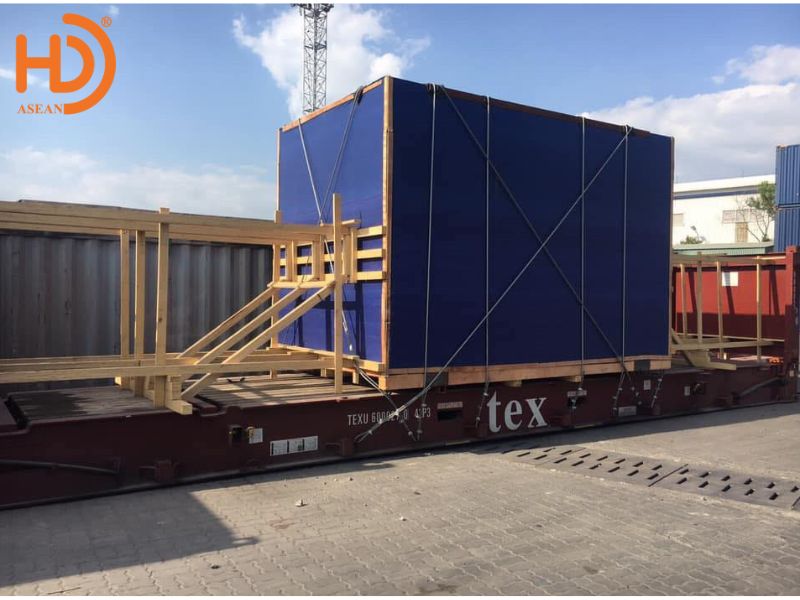 Cách chằng buộc hàng trong container