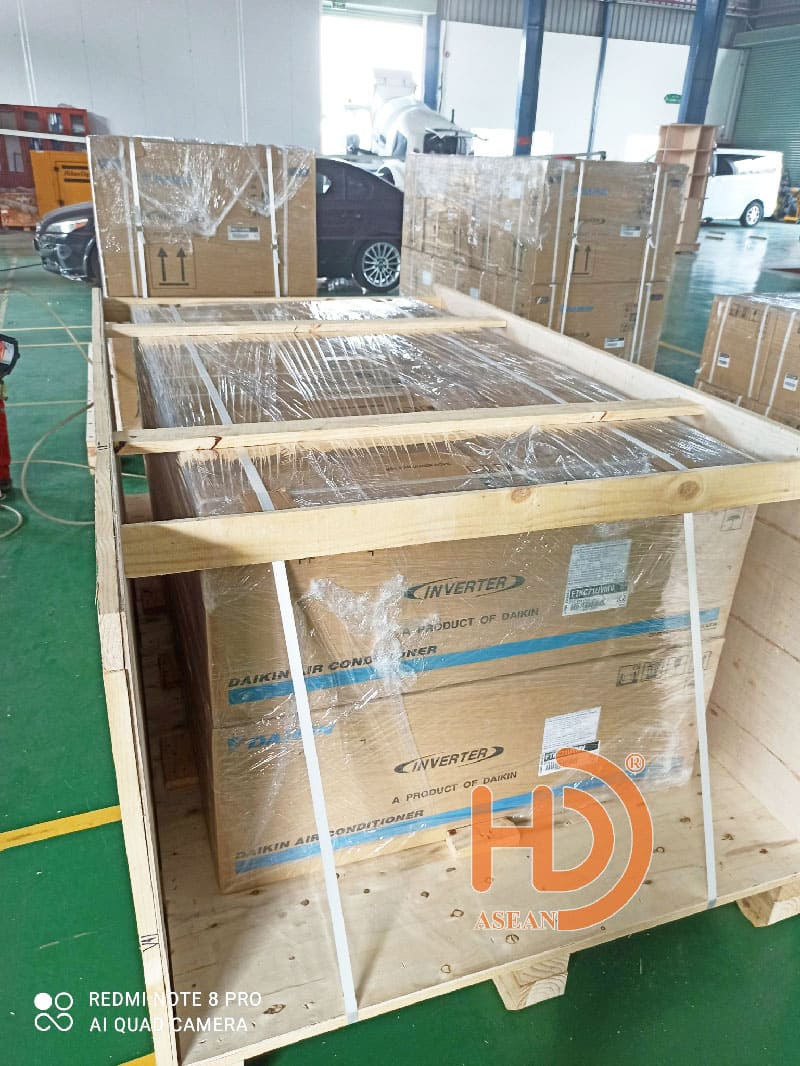 Chèn lót chằng buộc hàng hoá tại HD ASEAN