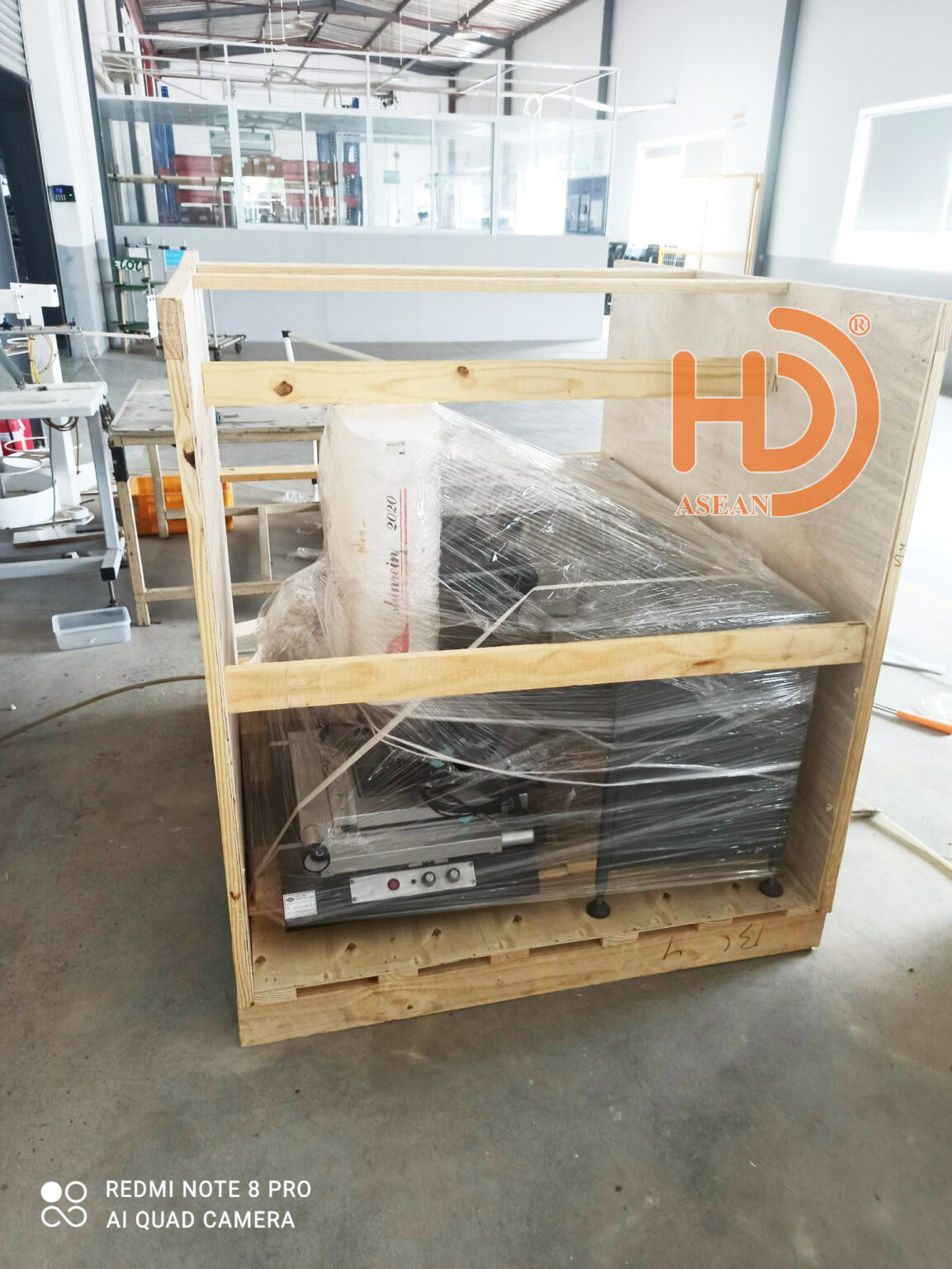 Hình ảnh thực tế đóng thùng gỗ kín tại Hà Nam