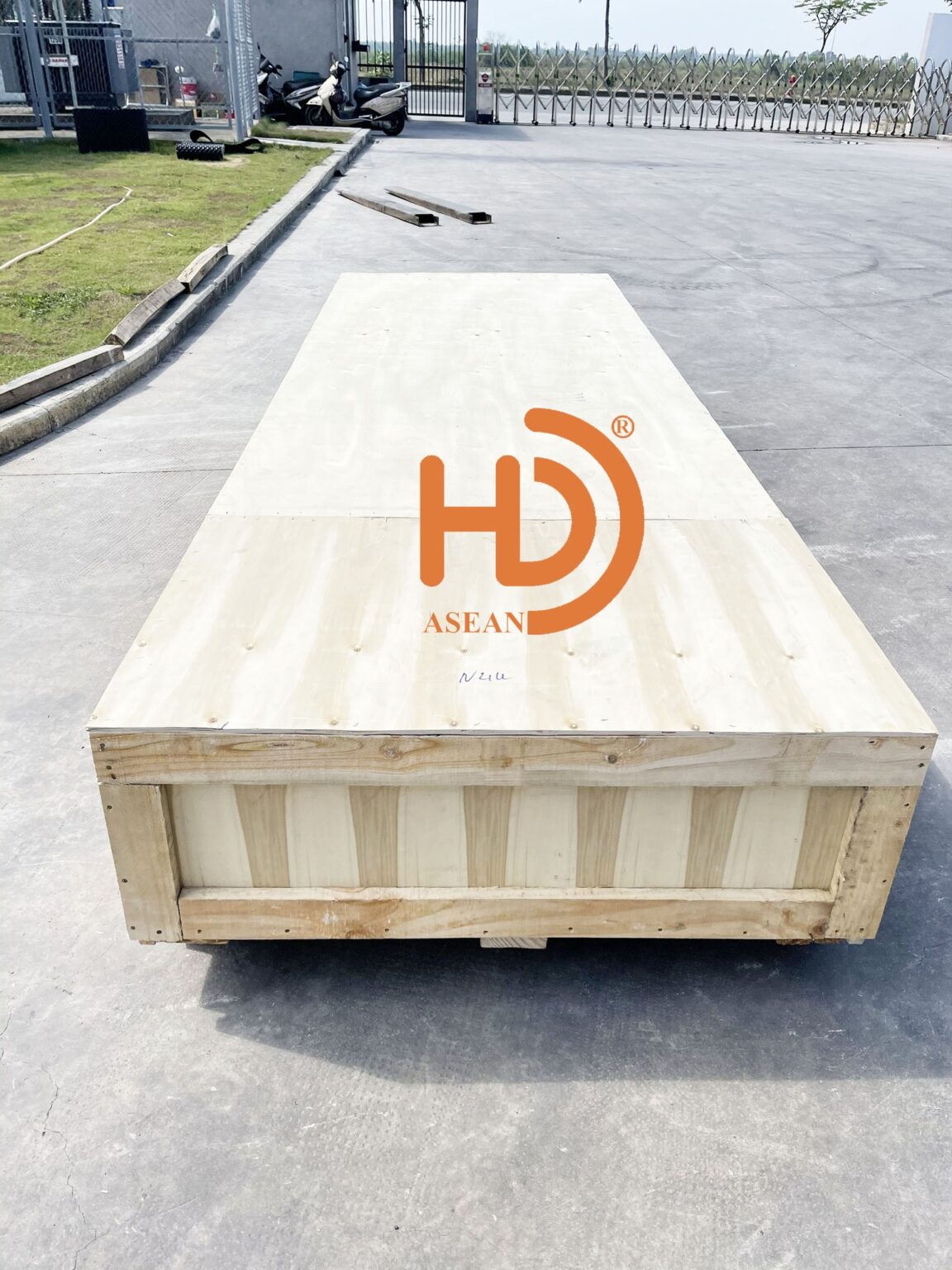 Hình ảnh thực tế đóng thùng gỗ kín tại Hải Phòng