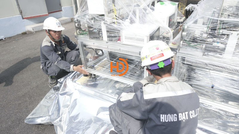 Lợi ích khi sử dụng dịch vụ đóng gói máy móc của HD Asean
