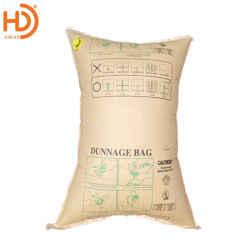 Lưu ý khi sử dụng túi khí chèn hàng container