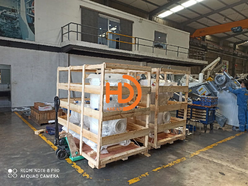 Nhu cầu đóng gói máy móc tại KCN Bình Chuẩn