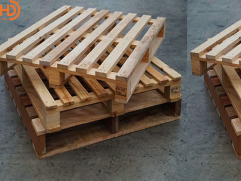 Pallet gỗ 1 mặt 2 chiều