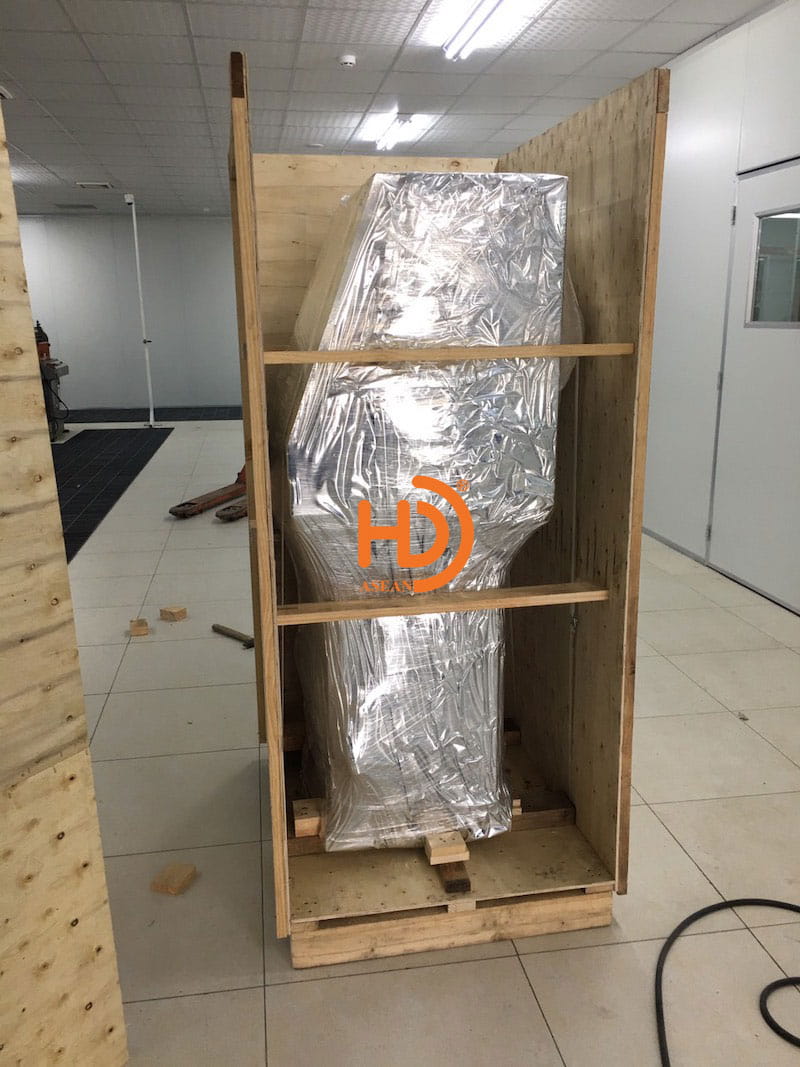 Quá trình đóng gói hút chân không hàng hoá