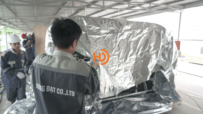 Quy trình đóng gói hút chân không hàng hoá