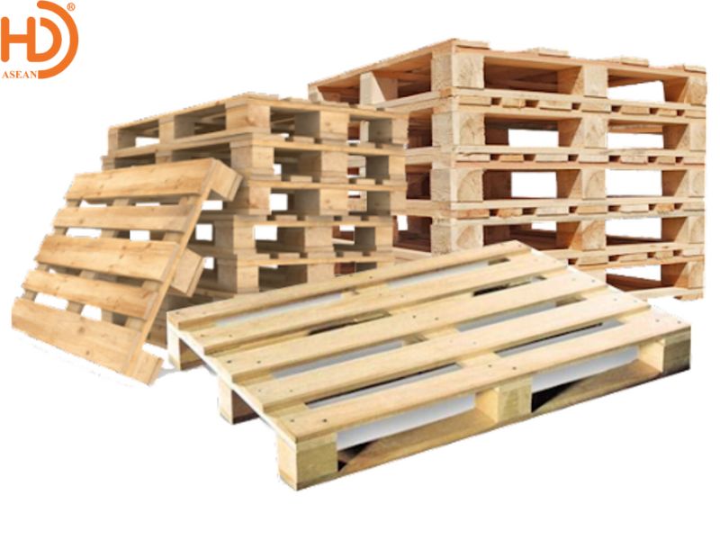 Ưu nhược điểm của pallet gỗ 2 chiều