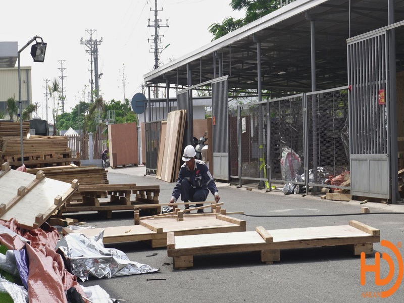 Bước cơ bản để có thể đóng pallet gỗ