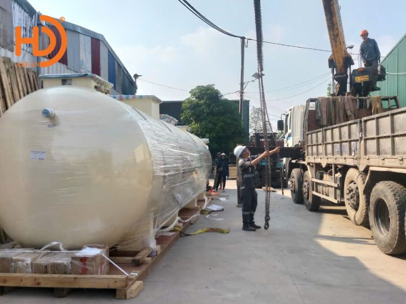 Di chuyển máy móc tới vị trí mới