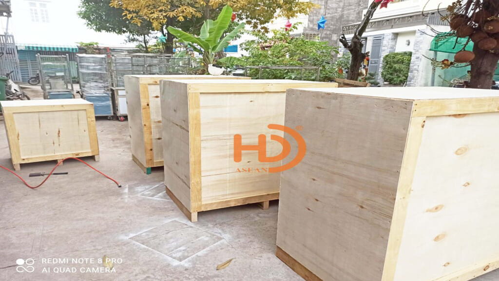 Dịch vụ đóng thùng gỗ kín