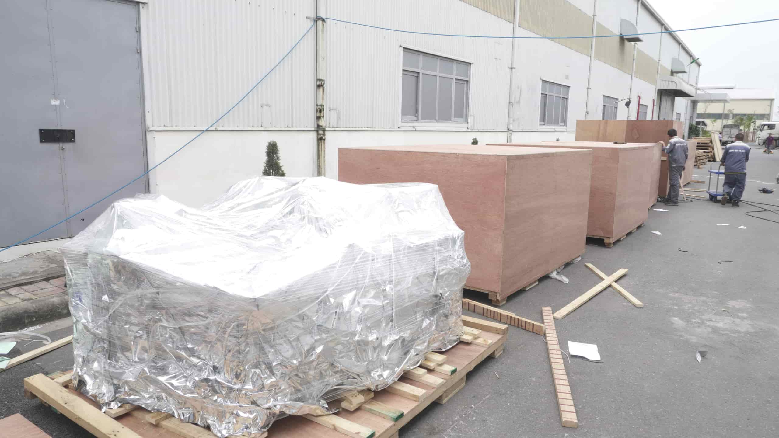 Đóng gói hút chân không máy móc thiết bị