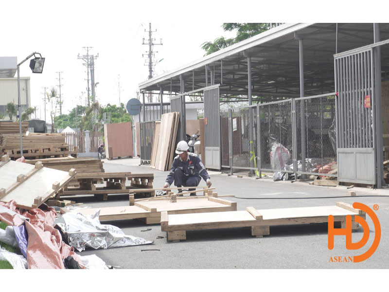 Đóng pallet gỗ