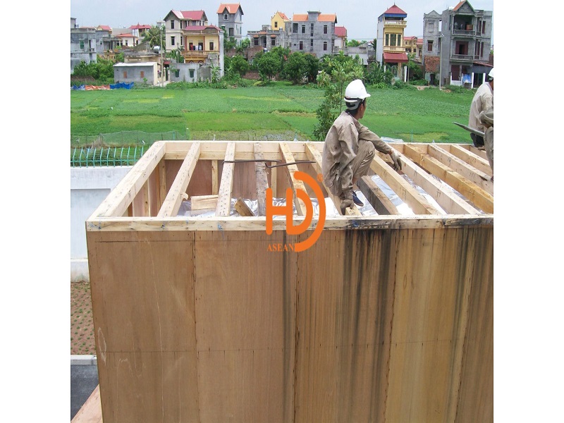 Đóng thùng gỗ kín