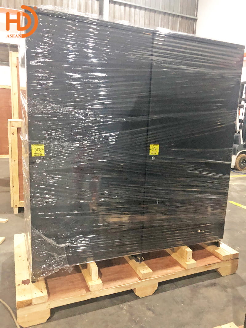 Dự án đóng kiện gỗ máy móc thiết bị tại Bắc Giang