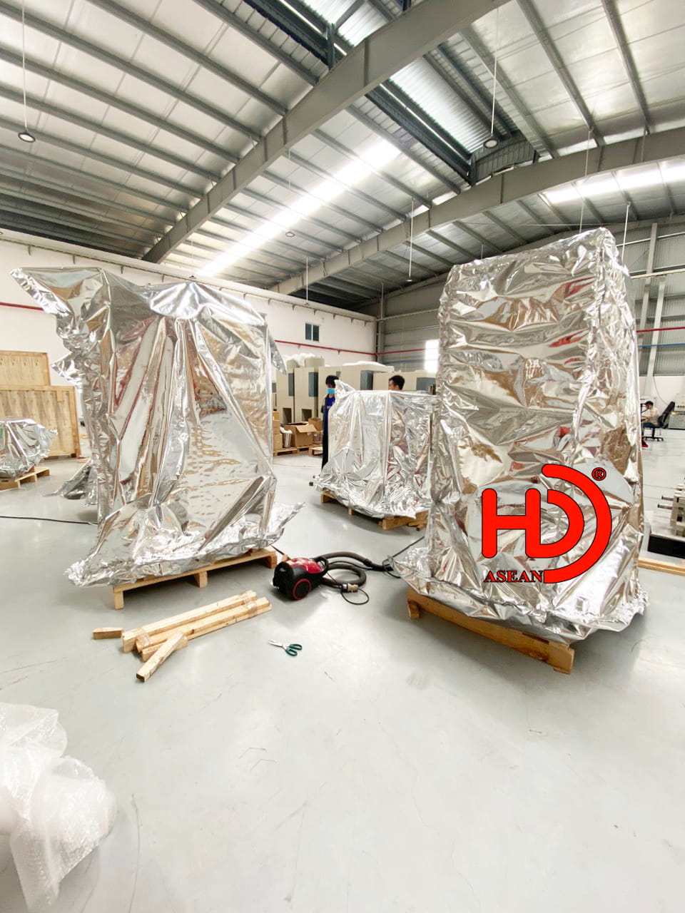 Dự án hút chân không máy móc thiết bị tại Long An