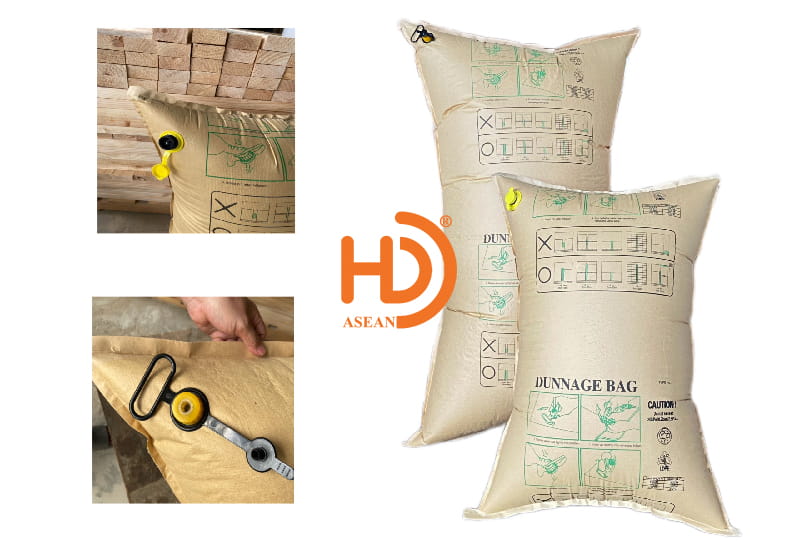 Lợi ích của túi khí chèn hàng