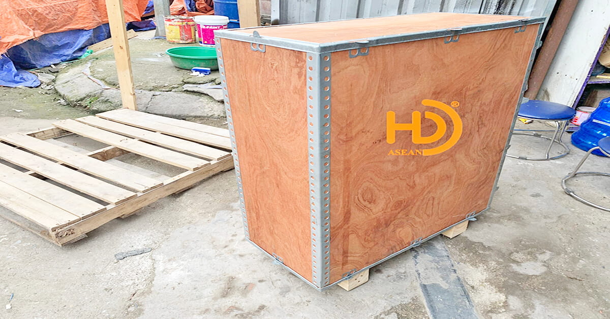 Nhu cầu sử dụng thùng gỗ lắp ghép trong ngành đóng gói