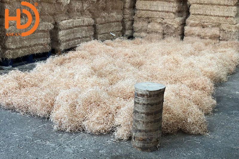 Nguyên vật liệu đóng gói – Sợi len gỗ