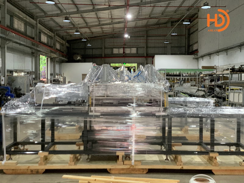 Ứng dụng đóng gói hàng hoá bằng màng co nhiệt tại HD ASEAN